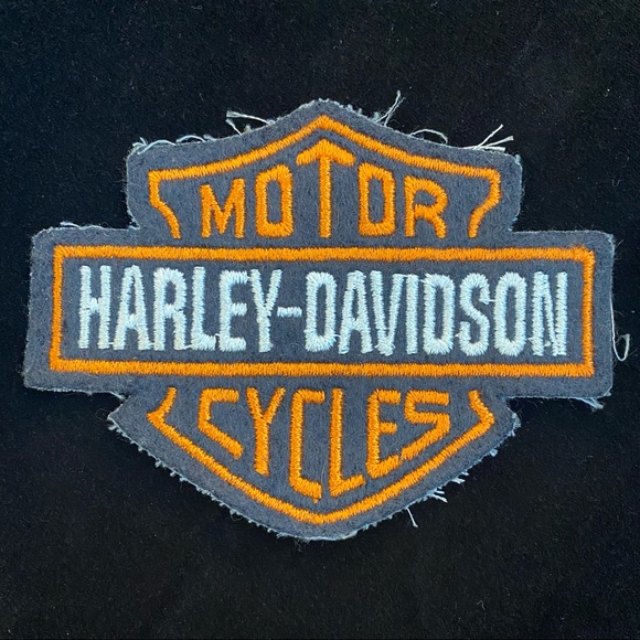 Vintage Harley-Davidson Motorcycles Shield Patch - Picture 7 of 7